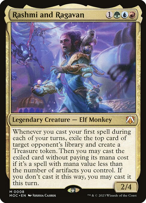 Rashmi and Ragavan - Commander: March of the Machine