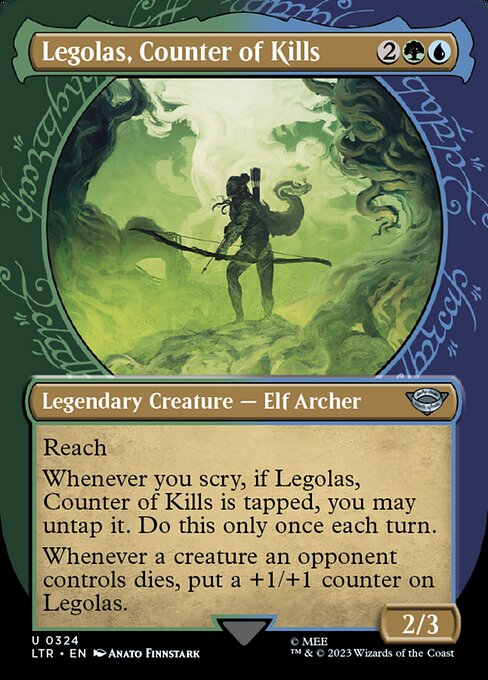 Legolas, Counter of Kills (Showcase) - Universes Beyond: The Lord of the Rings: Tales of Middle-earth