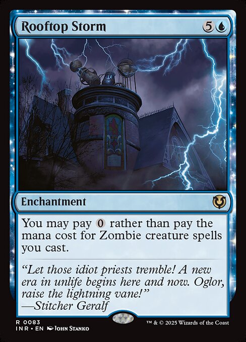 Rooftop Storm - Innistrad