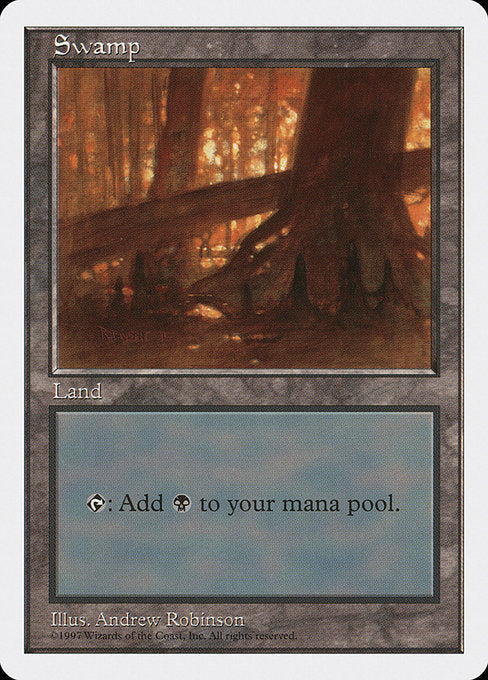 Swamp (440) - Fifth Edition