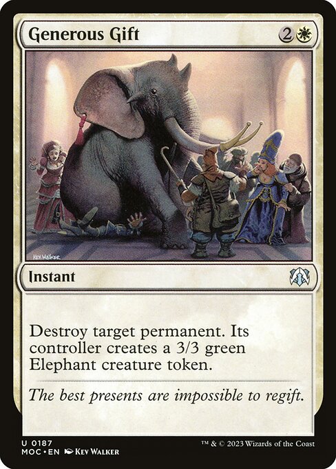 Generous Gift - Commander: March of the Machine