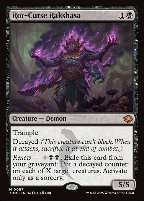 Rot-Curse Rakshasa (Foil) - Tarkir: Dragonstorm
