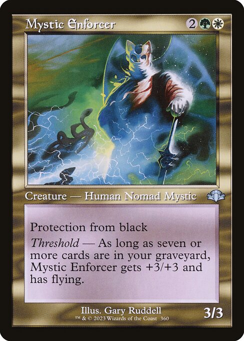 Mystic Enforcer (Retro Frame) - Dominaria Remastered