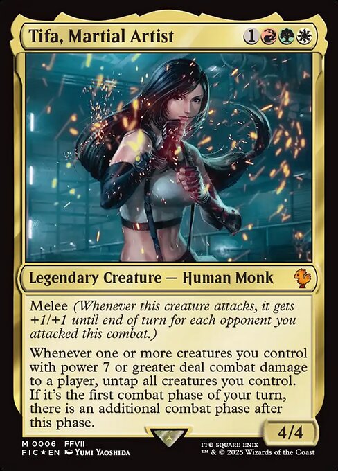 Tifa, Martial Artist - Commander: FINAL FANTASY