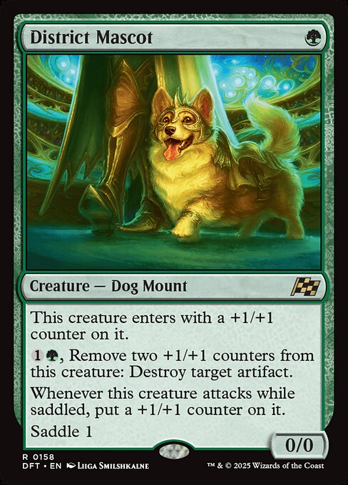 District Mascot (Foil) - Aetherdrift