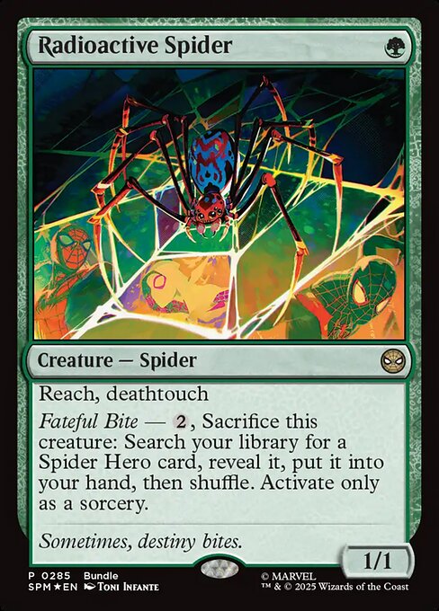 Radioactive Spider (Foil) - Unique and Miscellaneous Promos