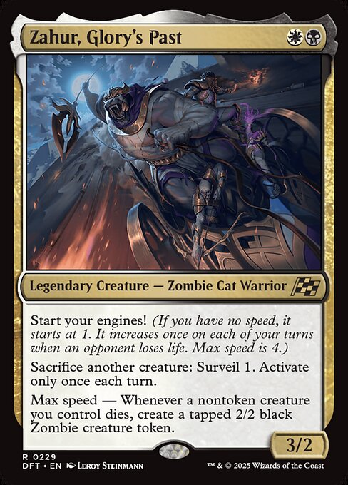 Zahur, Glory's Past (Borderless) (Foil) - Aetherdrift