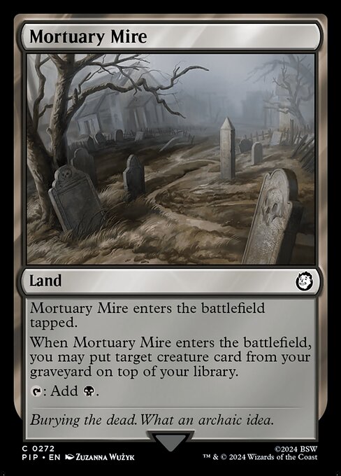 Mortuary Mire (Foil) - Universes Beyond: Fallout