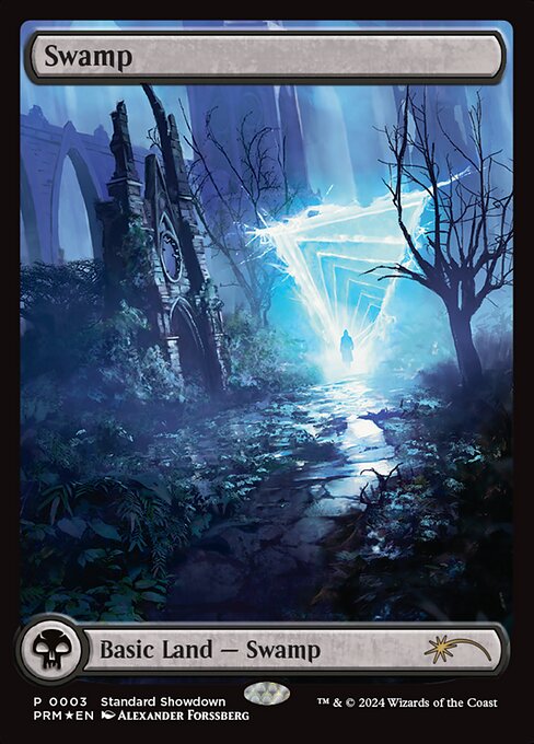Swamp (Alexander Forssberg) (Foil) - Standard Showdown Promos