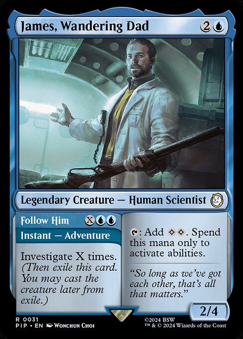 James, Wandering Dad - Universes Beyond: Fallout