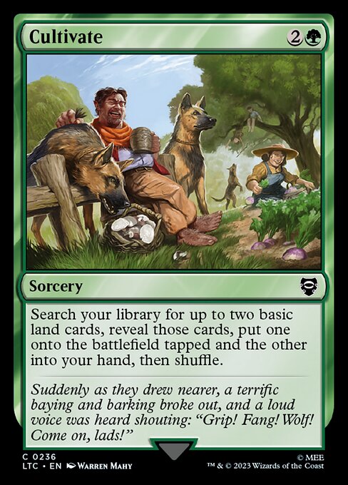 Cultivate - Commander: The Lord of the Rings: Tales of Middle-earth