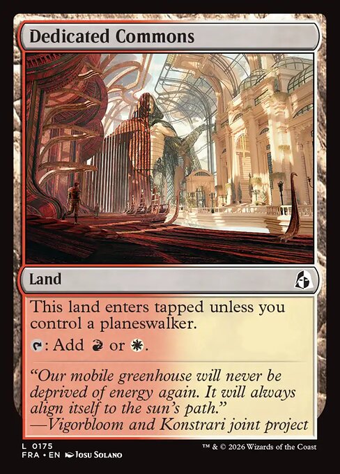 Dedicated Commons (Foil) - Reality Fracture