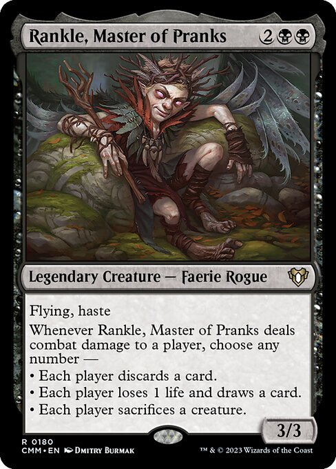 Rankle, Master of Pranks (Foil) - Commander Masters