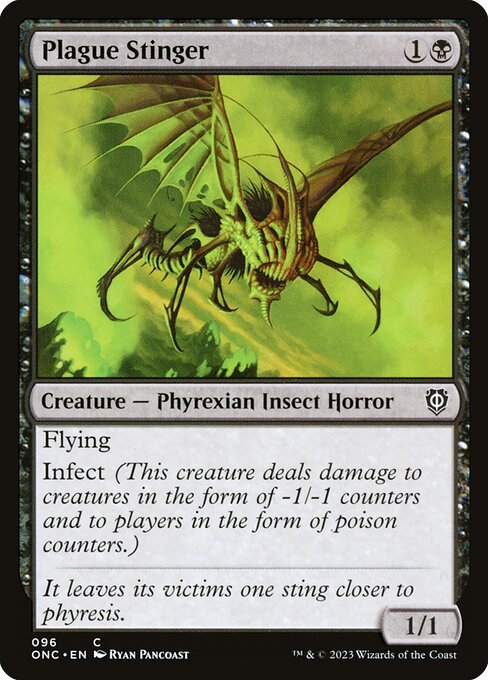 Plague Stinger - Commander: Phyrexia: All Will Be One