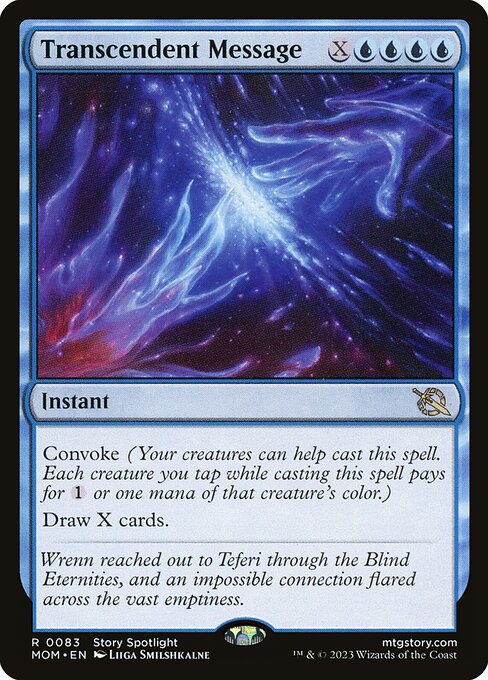 Transcendent Message (Foil) - March of the Machine