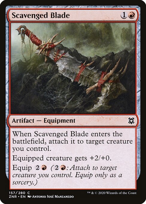 Scavenged Blade (Foil) - Zendikar Rising