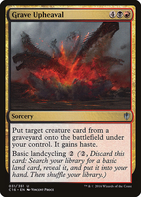 Grave Upheaval - Commander 2016