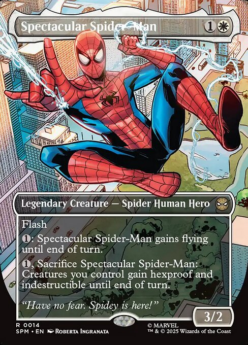 Spectacular Spider-Man (Borderless) (Foil) - Marvel's Spider-Man