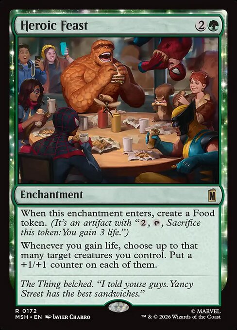 Heroic Feast (Foil) - Marvel Super Heroes