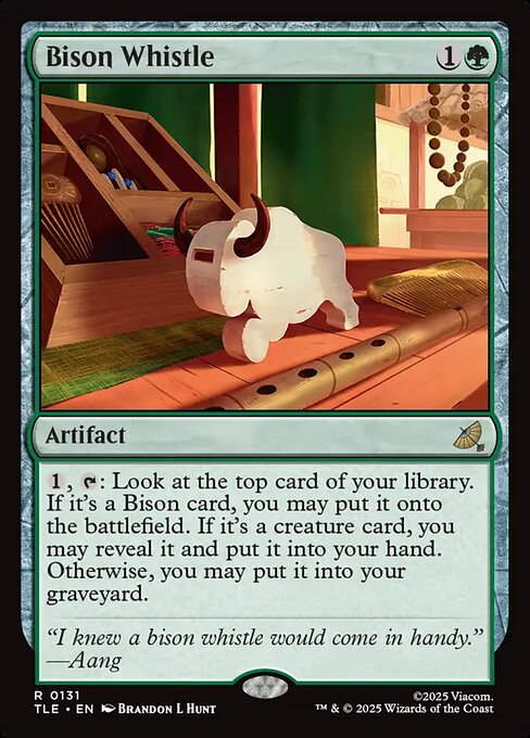 Bison Whistle - Avatar: The Last Airbender: Eternal-Legal