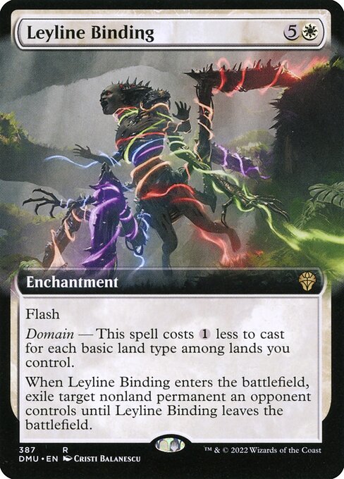 Leyline Binding (Extended Art) - Dominaria United