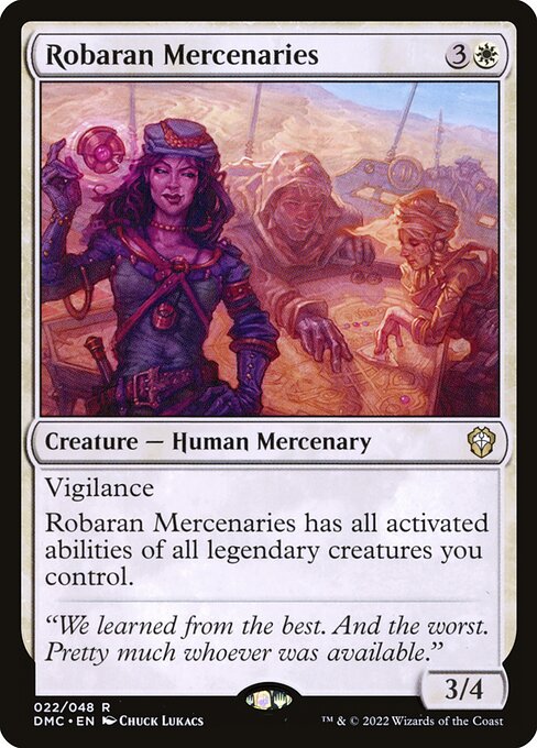 Robaran Mercenaries - Commander: Dominaria United