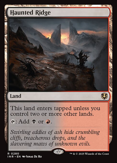 Haunted Ridge (Foil) - Innistrad Remastered
