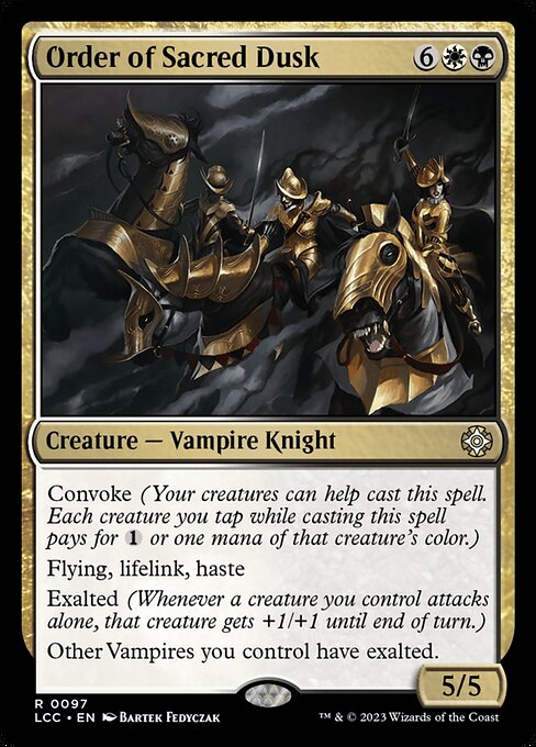 Order of Sacred Dusk - Commander: The Lost Caverns of Ixalan