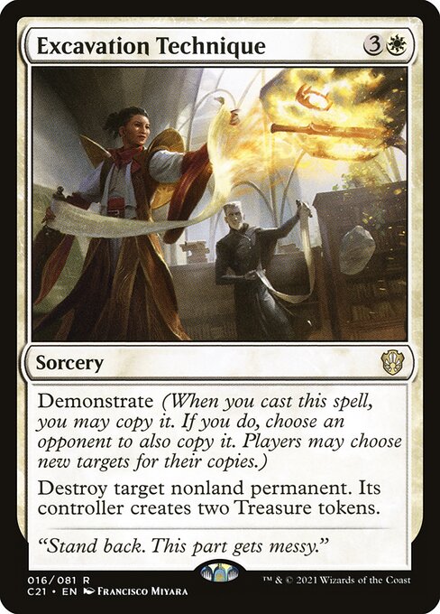 Excavation Technique - Commander 2021