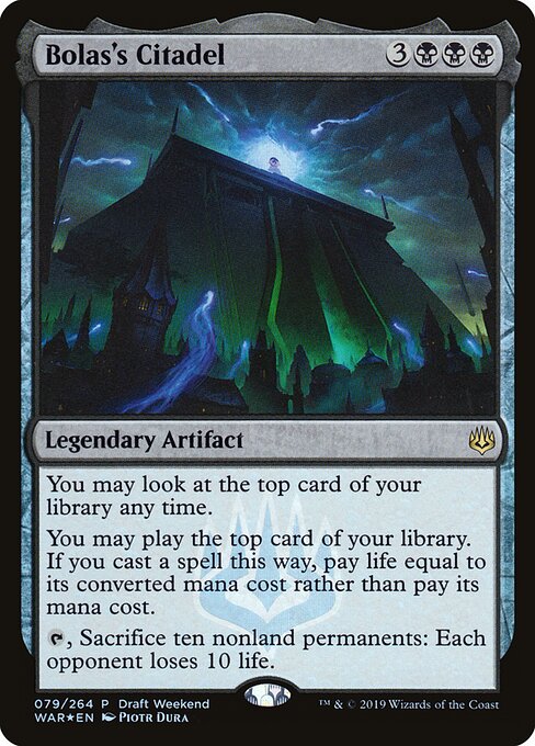 Bolas's Citadel (Draft Weekend) (Foil) - Launch Party & Release Event Promos
