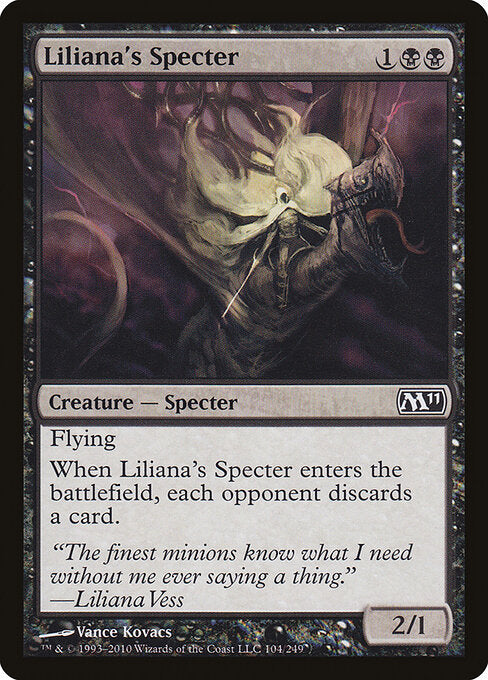 Liliana's Specter (Foil) - Magic 2011 (M11)
