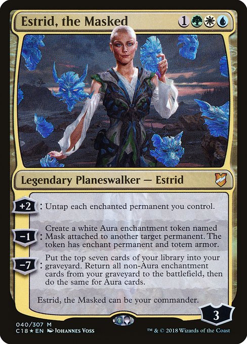 Estrid, the Masked (Foil) - Commander 2018