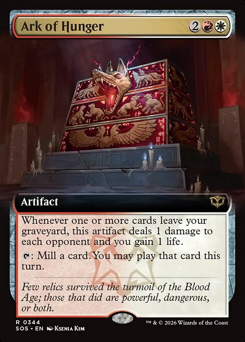 Ark of Hunger (Extended Art) (Foil) - Secrets of Strixhaven