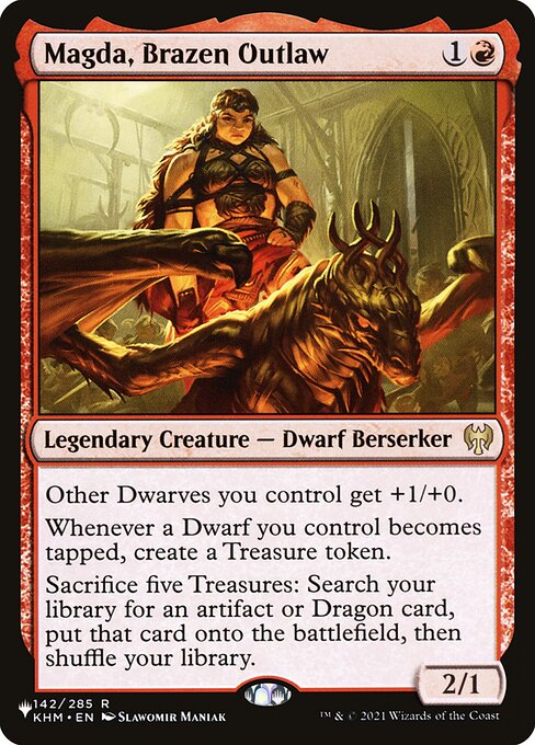 Magda, Brazen Outlaw - The List Reprints