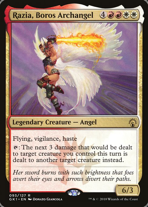 Razia, Boros Archangel - Guilds of Ravnica: Guild Kits