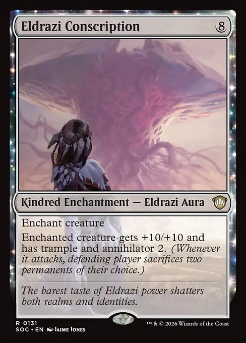 Eldrazi Conscription - Commander: Secrets of Strixhaven
