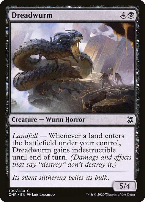 Dreadwurm (Foil) - Zendikar Rising