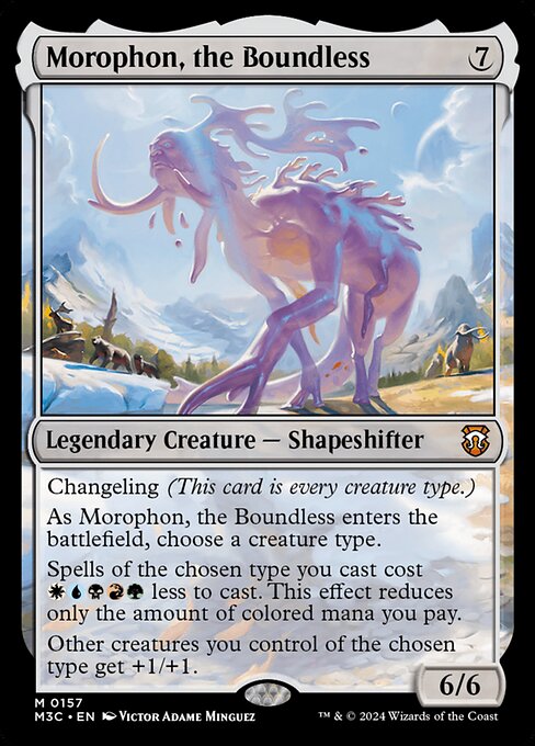 Morophon, the Boundless - Commander: Modern Horizons 3