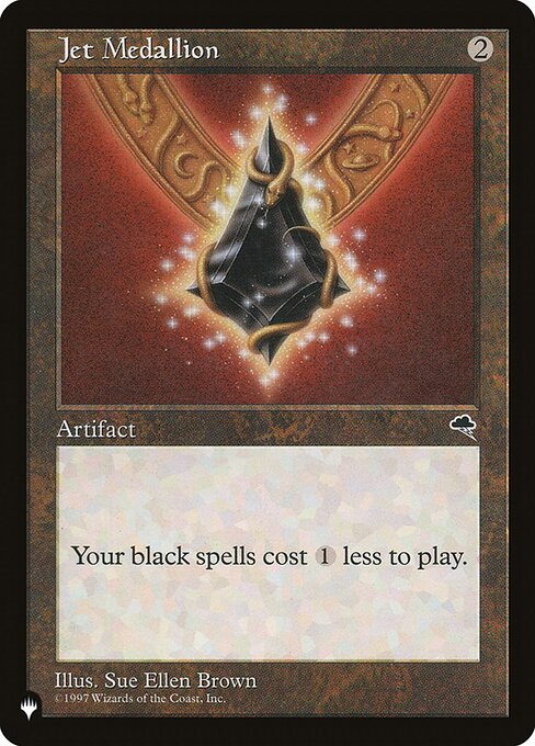 Jet Medallion - The List Reprints