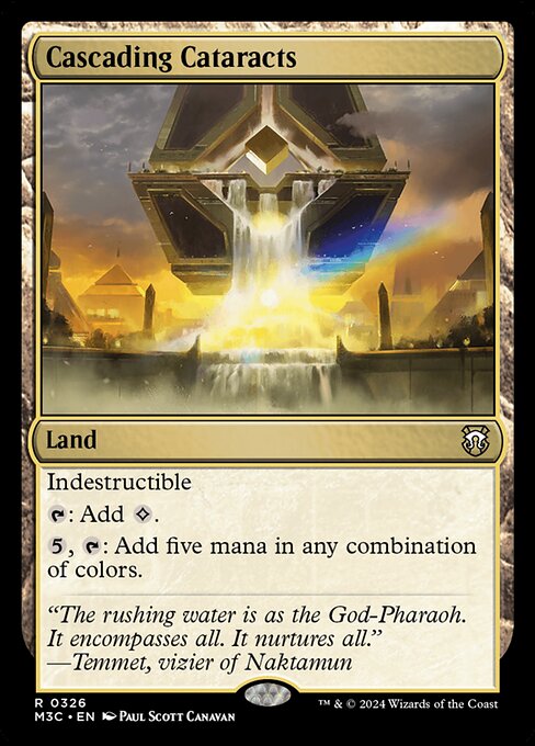 Cascading Cataracts - Commander: Modern Horizons 3