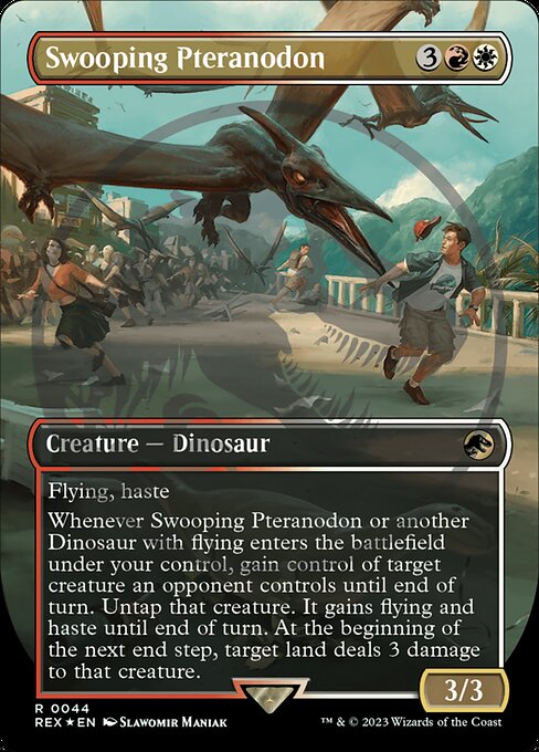 Swooping Pteranodon (Borderless) - Universes Beyond: Jurassic World Collection