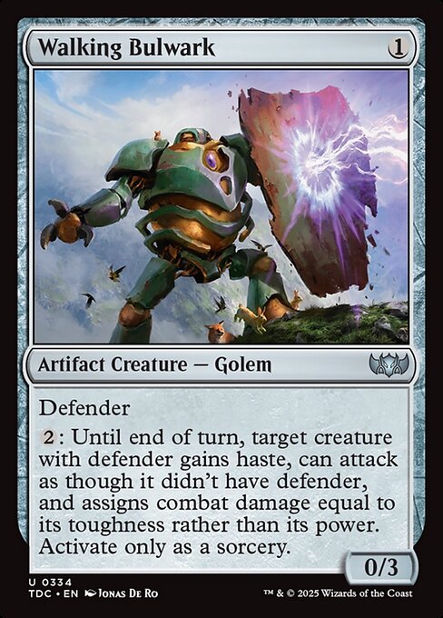 Walking Bulwark - Commander: Tarkir: Dragonstorm