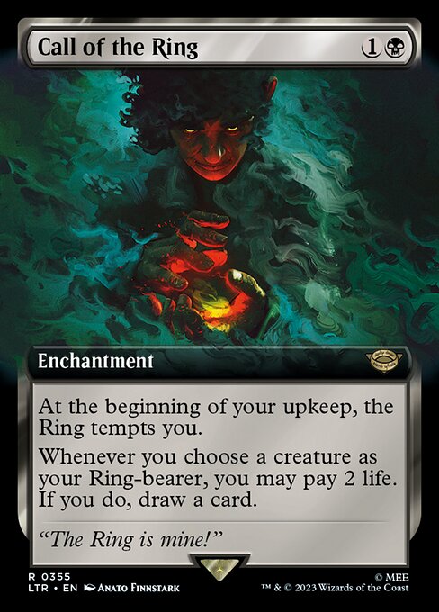 Call of the Ring (Extended Art) - Universes Beyond: The Lord of the Rings: Tales of Middle-earth