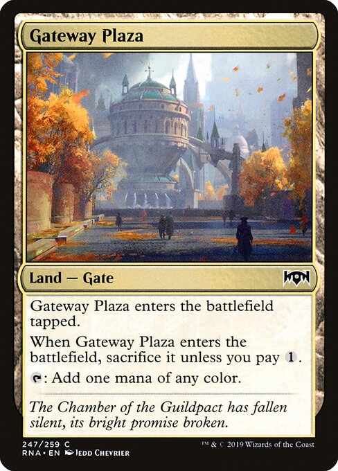 Gateway Plaza (Foil) - Ravnica Allegiance