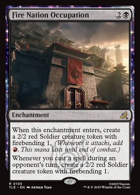 Fire Nation Occupation (Foil) - Avatar: The Last Airbender: Eternal-Legal
