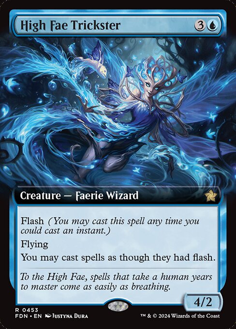 High Fae Trickster (Extended Art) - Foundations