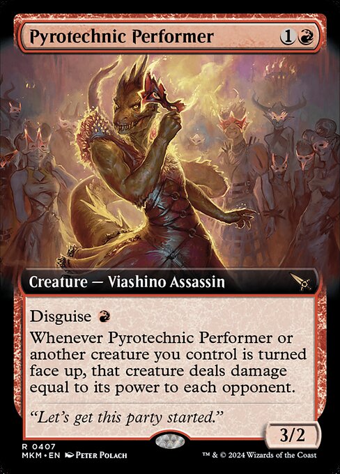 Pyrotechnic Performer (Extended Art) - Murders at Karlov Manor