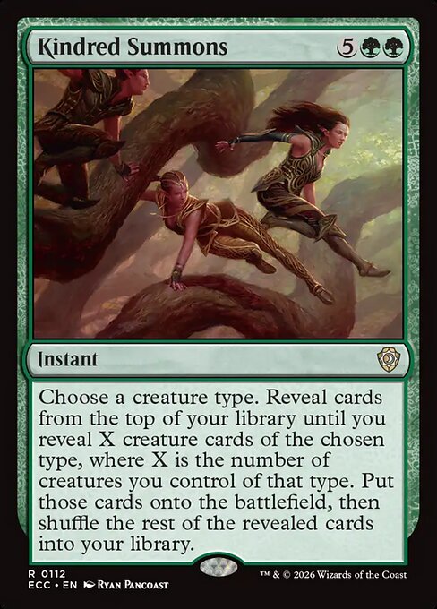 Kindred Summons - Commander: Lorwyn Eclipsed