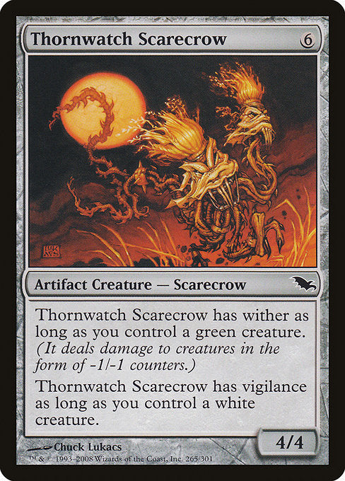 Thornwatch Scarecrow (Foil) - Shadowmoor
