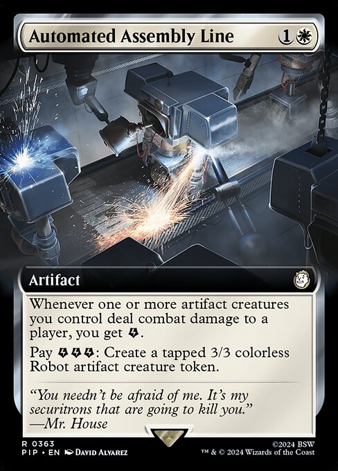 Automated Assembly Line (Extended Art) - Universes Beyond: Fallout